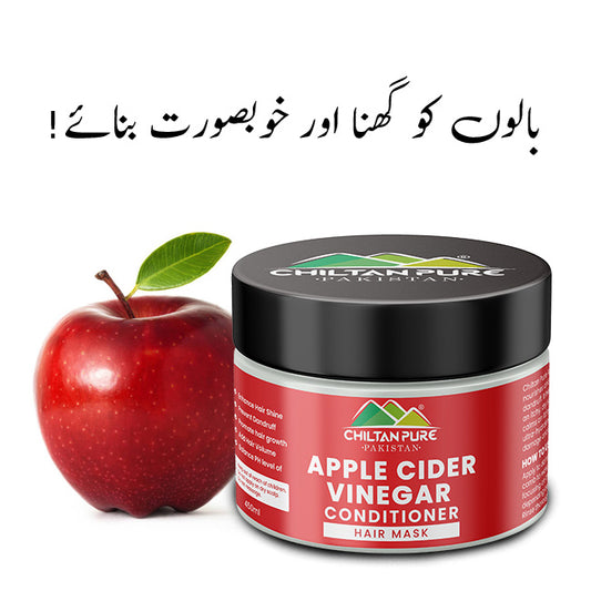 Apple Cider Vinegar Conditioner Hair Mask – Promote Hair Growth, Prevent Dandruff, Reduce Frizziness, Makes Hair Smooth & Shiny