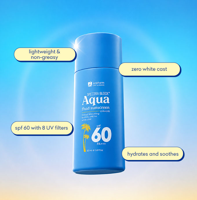 Spectra Block Aqua Fluid Sunscreen SPF 60 PA+++