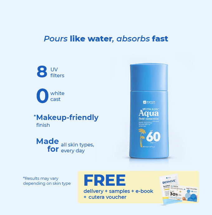 Spectra Block Aqua Fluid Sunscreen SPF 60 PA+++