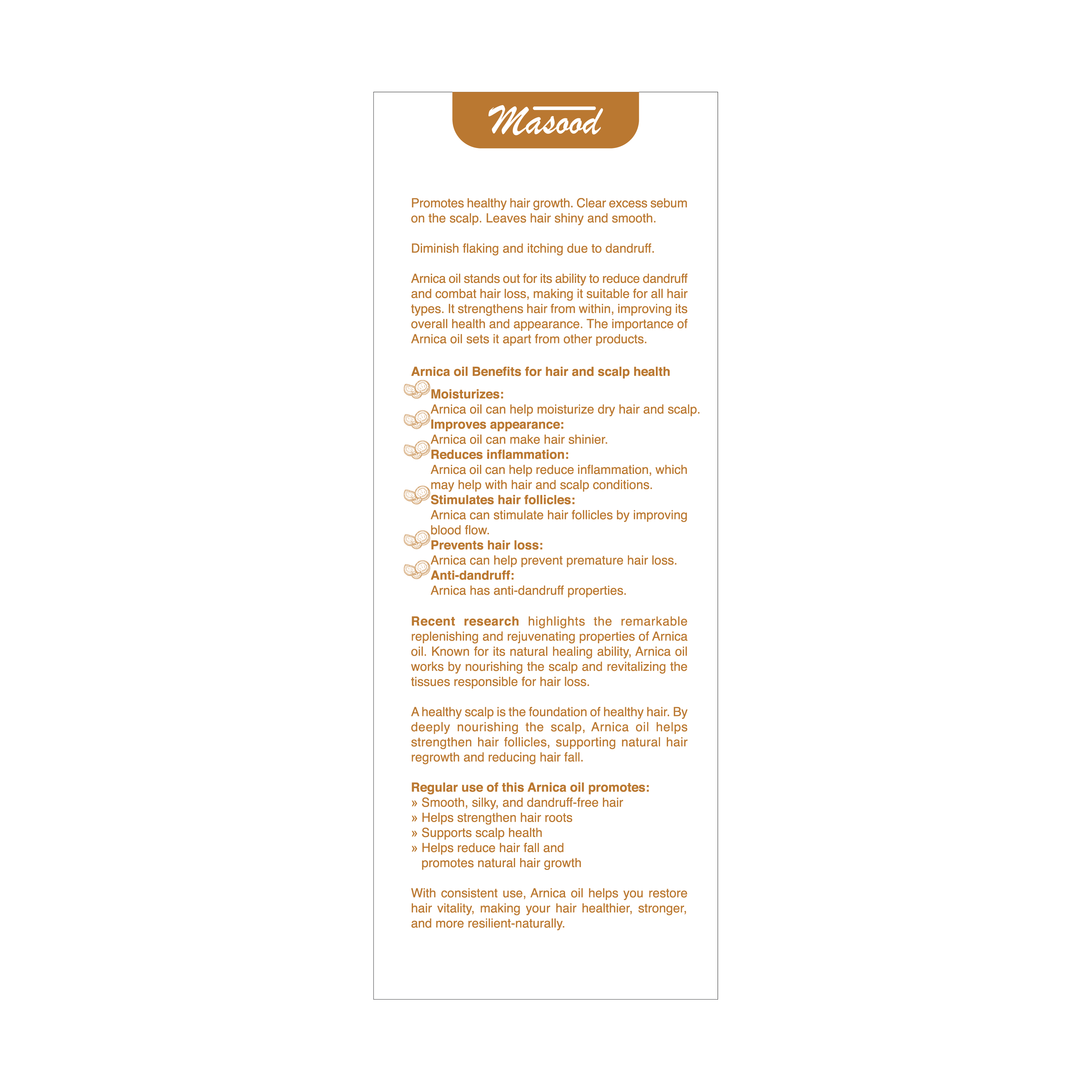 Arnica Oil - Coconut