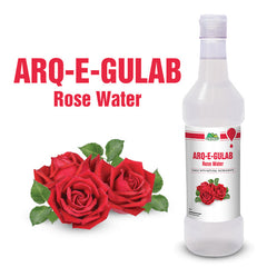 Arq-e-Gulab 100% Organic Rose Water - Promotes Healthy Skin and Prevent Eyes Infections