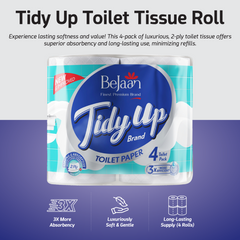 BE JAAN TOILET ROLL BIGEST 4 PCAK Default Title - MamasJan Grocery Nonfood