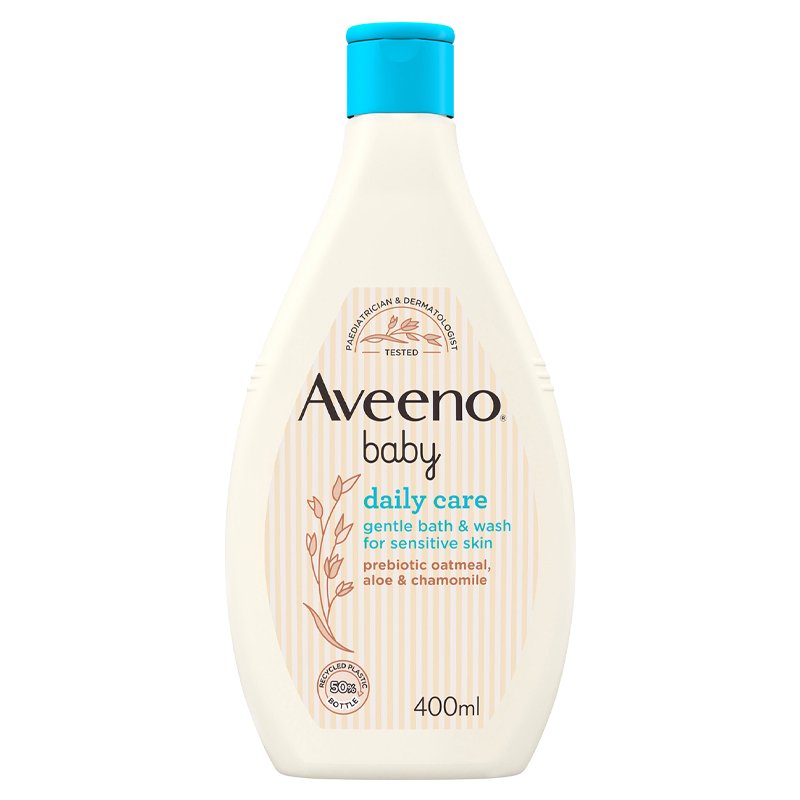 AVEENO BABY BODY WASH DAILY CARE SENSITIVE SKIN 400 ML Default Title - MamasJan Grocery Nonfood