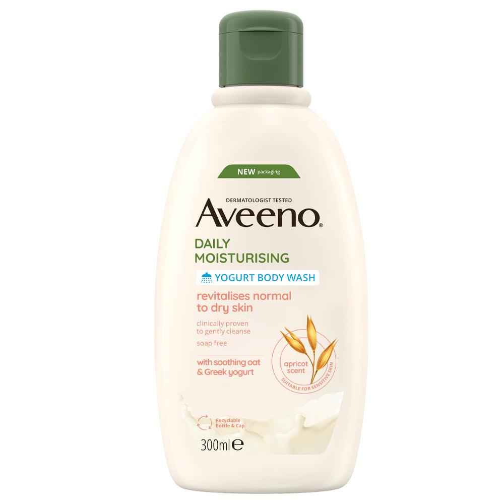 Aveeno Body Wash Apricot Honey 300Ml