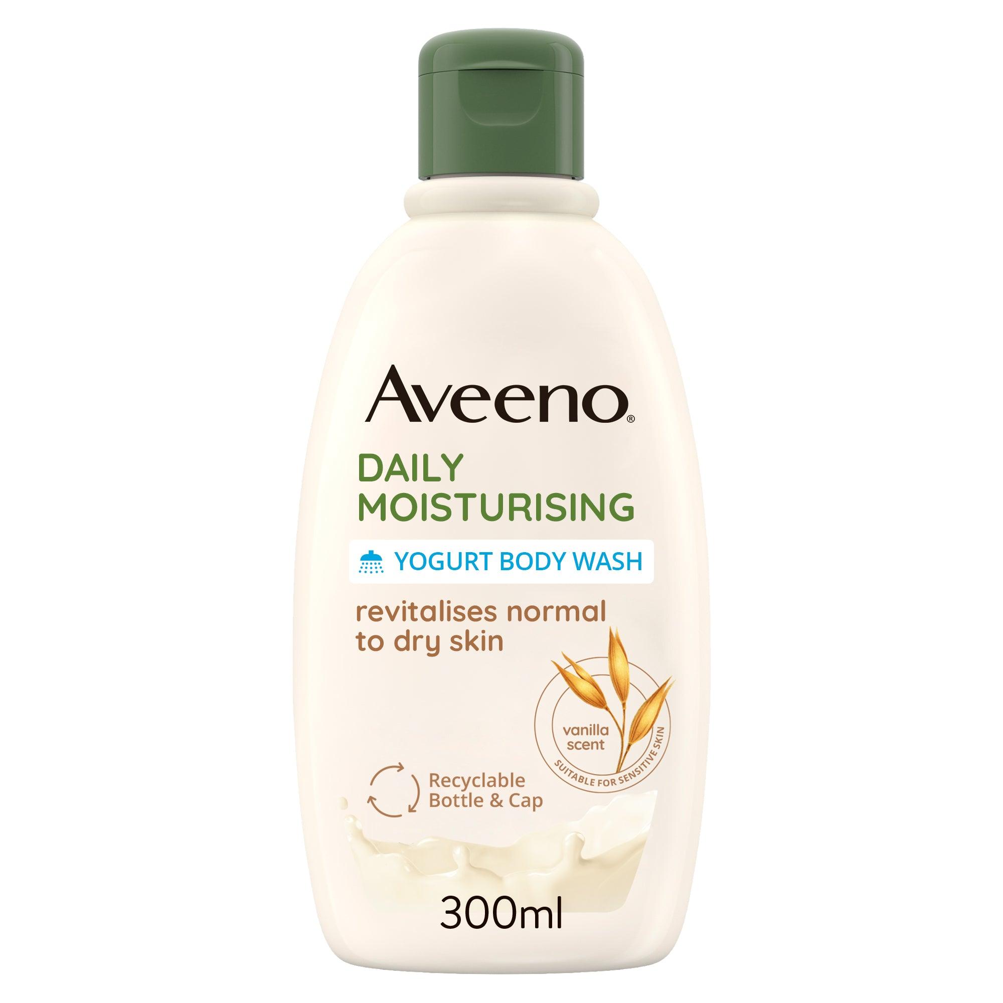 Aveeno Body Wash Vanilla Oat Scent 300Ml