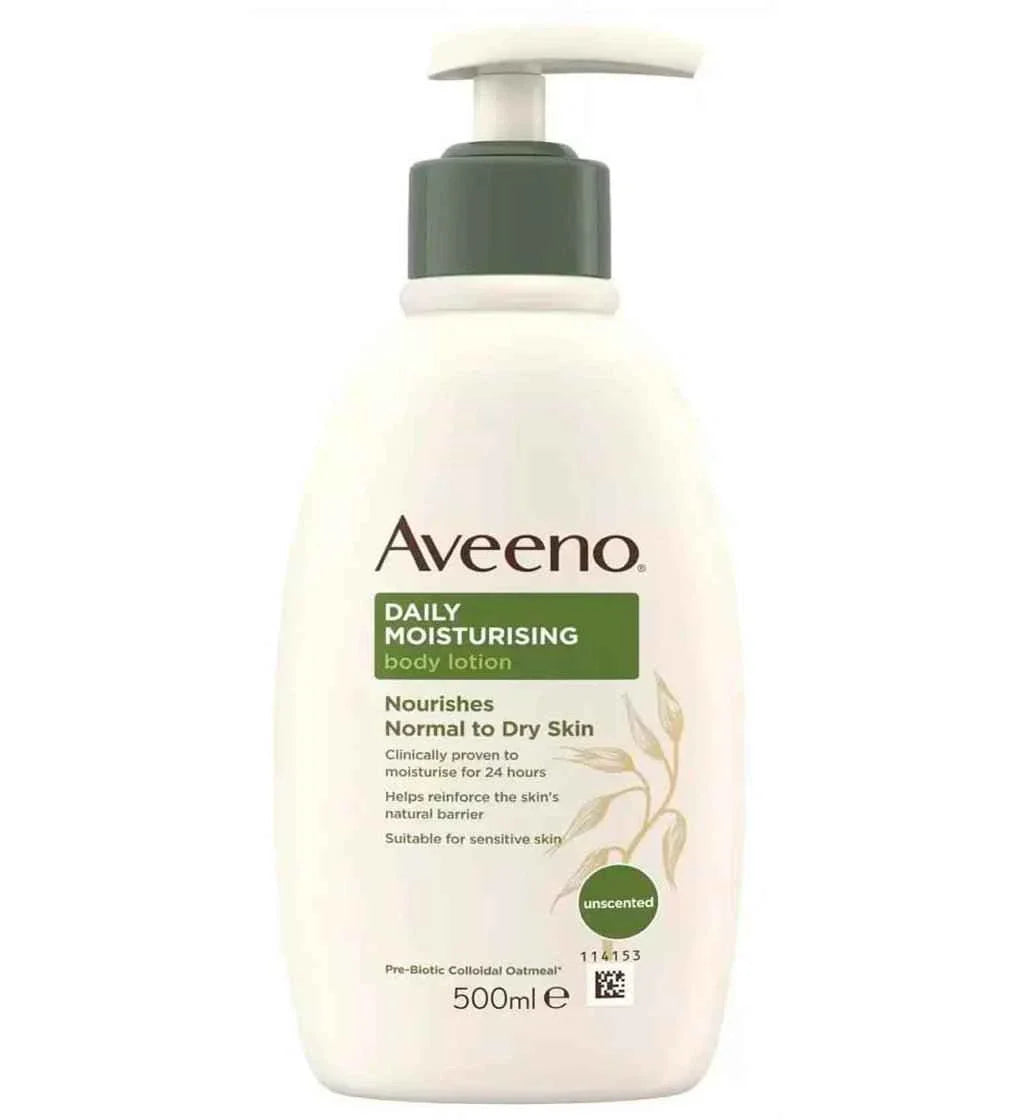 Aveeno Lotion Daily Moisturising Nourishes Unscented 300Ml