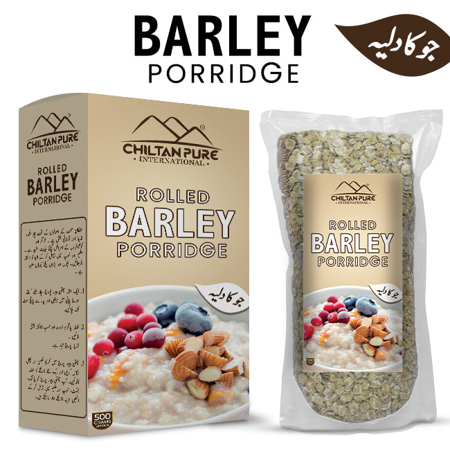 Rolled Barley Porridge (جو کا دلیہ) - Rich In Fibre, Healthy Breakfast, Helps In Weight Loss & Energy & Immunity Booster