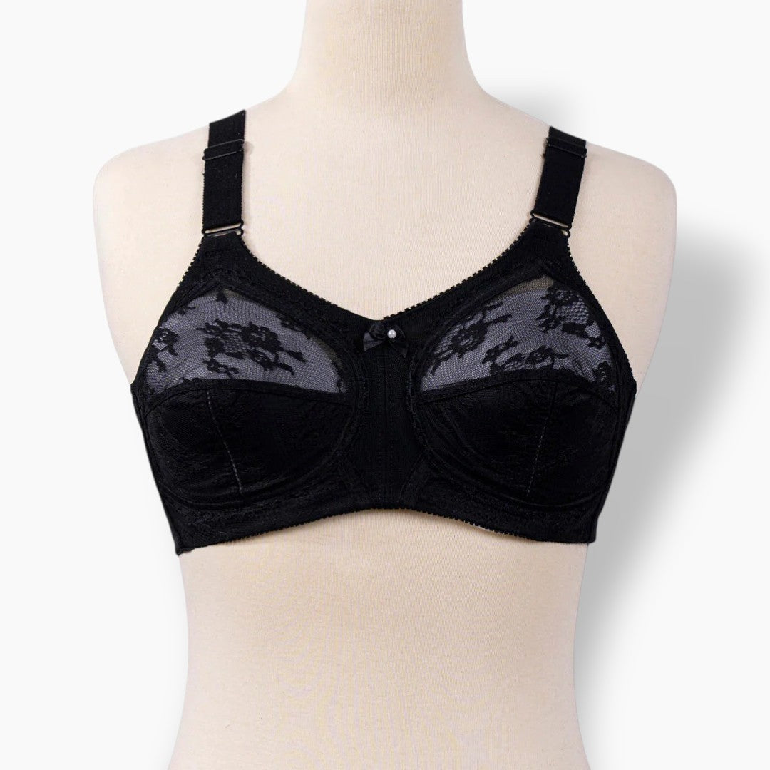 Belleza Lingerie Dourine League Bra - Black 004 40 / C - MamasJan Lingerie