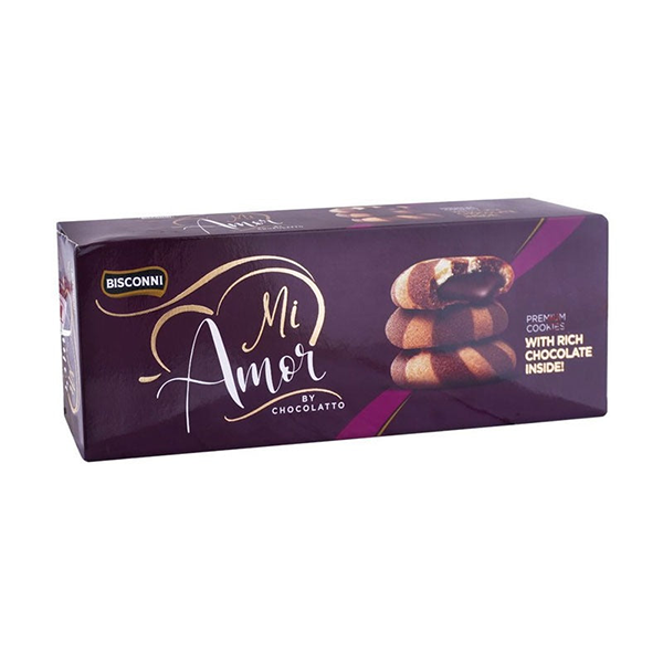 Bisconni Mi Amor Chocolate Cookies Family Pack