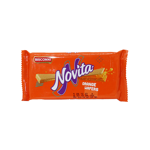 Bisconni Novita Orange Wafers Rs.20
