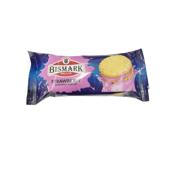 Bismark Strawberry Sandwich Biscuit Snack Pack