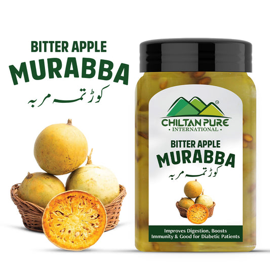 Bitter Apple Murabba (کوڑتمہ مربہ) -  Beneficial for Diabetic Patients, Improves Digestion, Boosts Immune System - 💯Organic & Pure