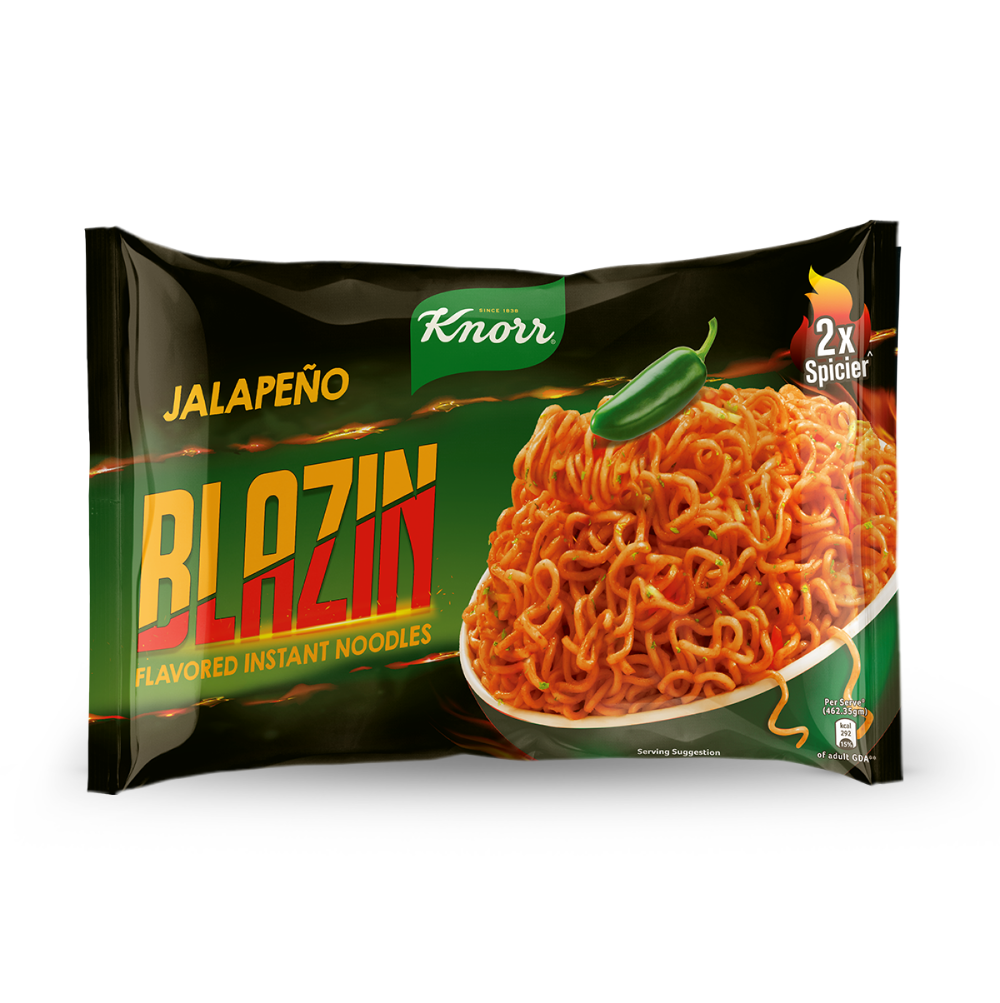 KNORR NOODLES BLAZIN JALAPENO 124.7 GM Default Title - MamasJan Grocery