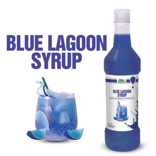 Blue Lagoon Syrup \ Sherbet - Blue Delight , Freshness in Every Sip