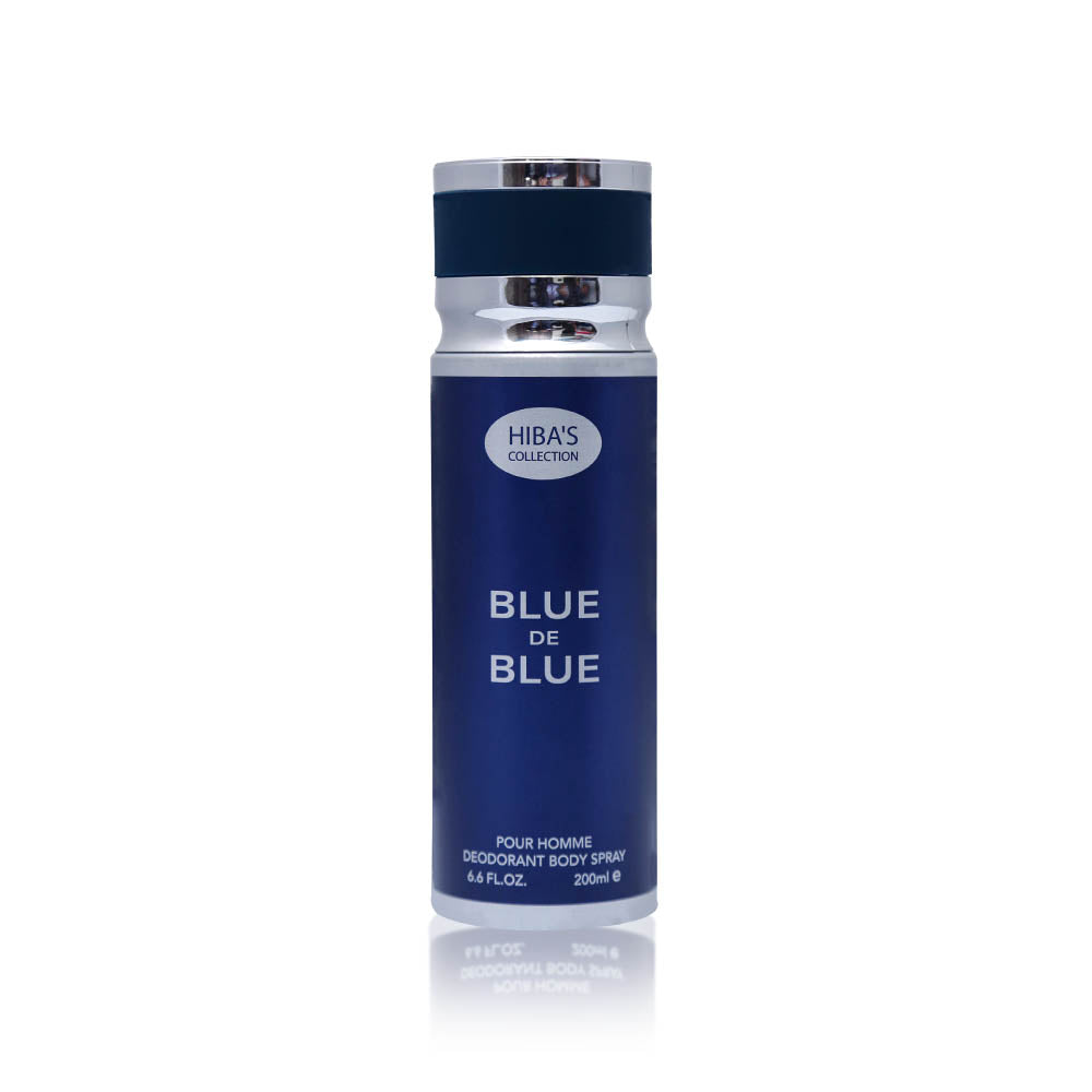 HIBA'S COLLECTION DEODORANT BLUE DE BLUE 200 ML Default Title - MamasJan Grocery Nonfood