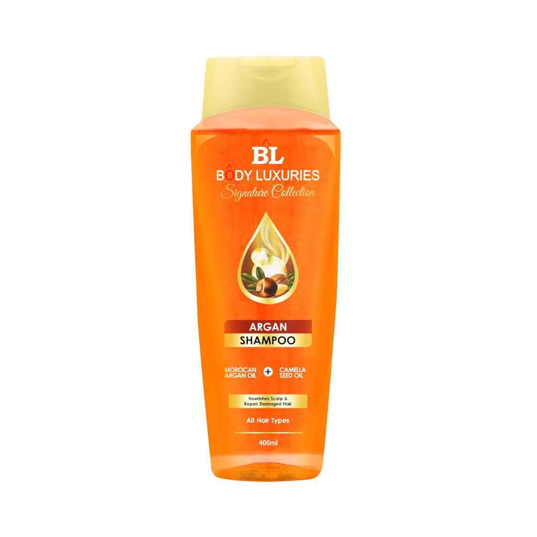 Body Luxuries Shampoo Argan Oil All Hair Types 400Ml