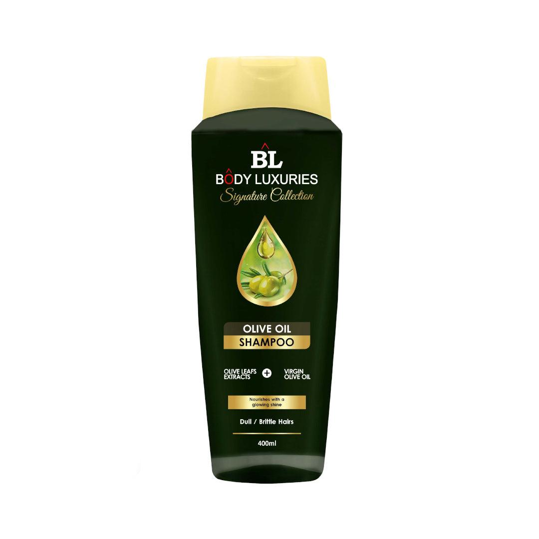 Body Luxuries Shampoo Olive Oil Dull Brittle Hair 400Ml