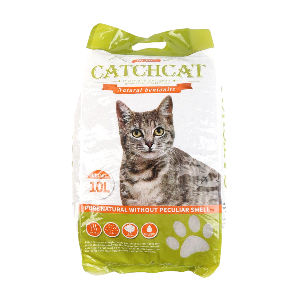 CATCHCAT BANTONITE CAT LITTER APPLE 10 LTR Default Title - MamasJan Grocery Nonfood