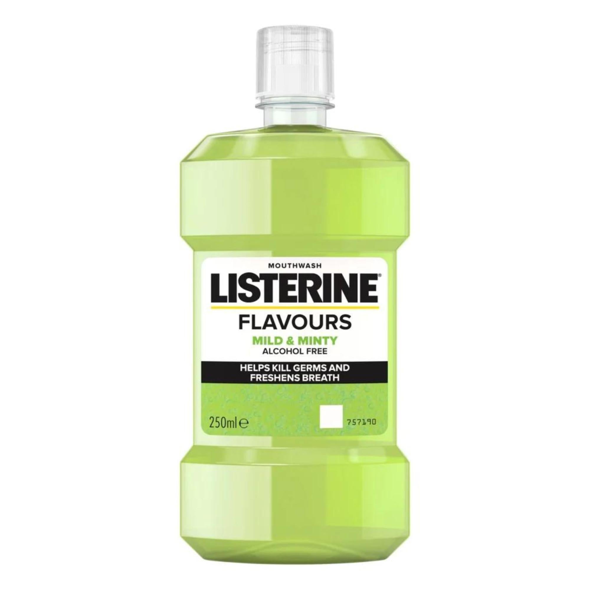 Listerine Mild Minty Alcohol Free Mouth Wash 250Ml