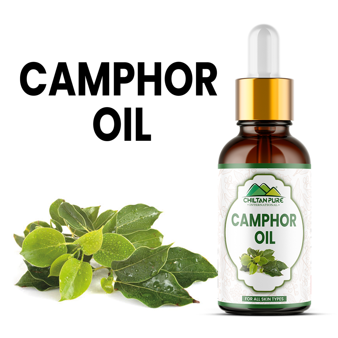 Camphor Oil (Karpura) - Treats Acne, Cleanses Skin, Stimulates Hair Gr ...