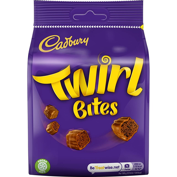 Candy Shandy Whirl Bites Chocolate Flavour