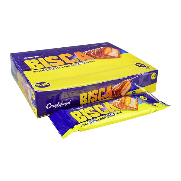 Candyland Bisca Biscuit With Chocolate & Caramel