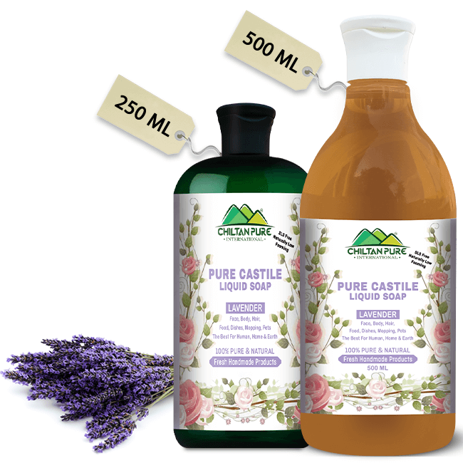 Pure Lavender Castile Liquid Soap [Lavender]