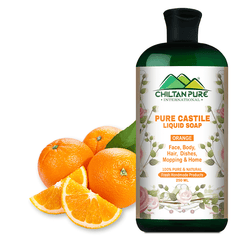 Pure Castile Liquid Soap [Orange]