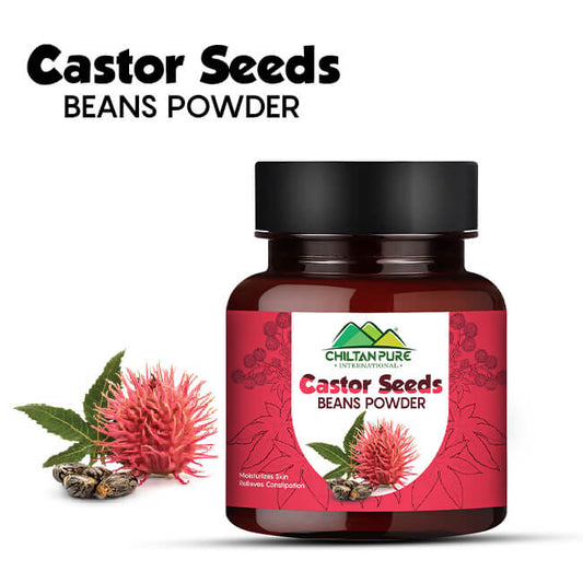 Castor seeds / Ricinus communis bean [ارنڈی(کیسٹر) پاؤڈر] powder 100% pure organic