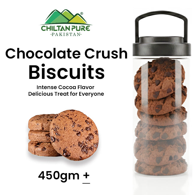 Chocolate Crush Biscuit Cookies / Made With Organic Desi Butter, Bakery Biscuit