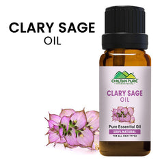 Clary Sage Essential Oil – Relieves Insomnia, Lowers Blood Pressure, Reduces Convulsions & Balances Hormones