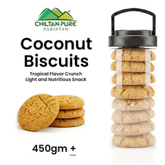 Coconut Biscuit Cookies / Made With Organic Desi Butter, Bakery Biscuit