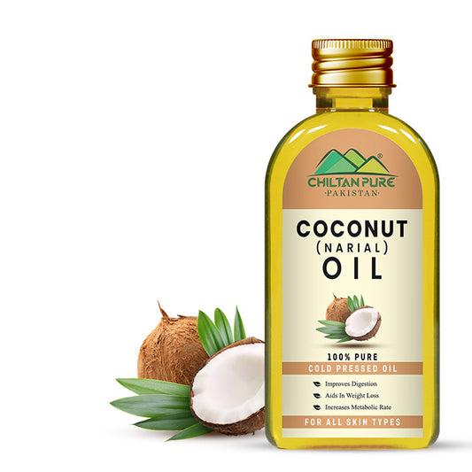 Coconut Oil For Hair & Skin – Antiseptic Moisturizer & Supports Hair Nourishment