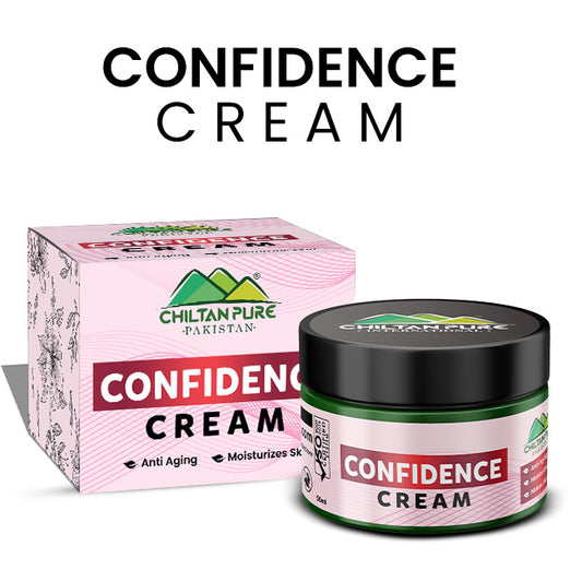 Confidence Cream - Anti–Aging, Treats Acne, Boosts Skin’s Elasticity, Minimize Pores & Makes Skin Glowy!!