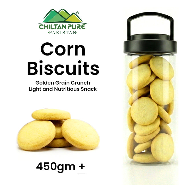Corn Biscuit Cookies / Made With Organic Desi Butter, Bakery Biscuit