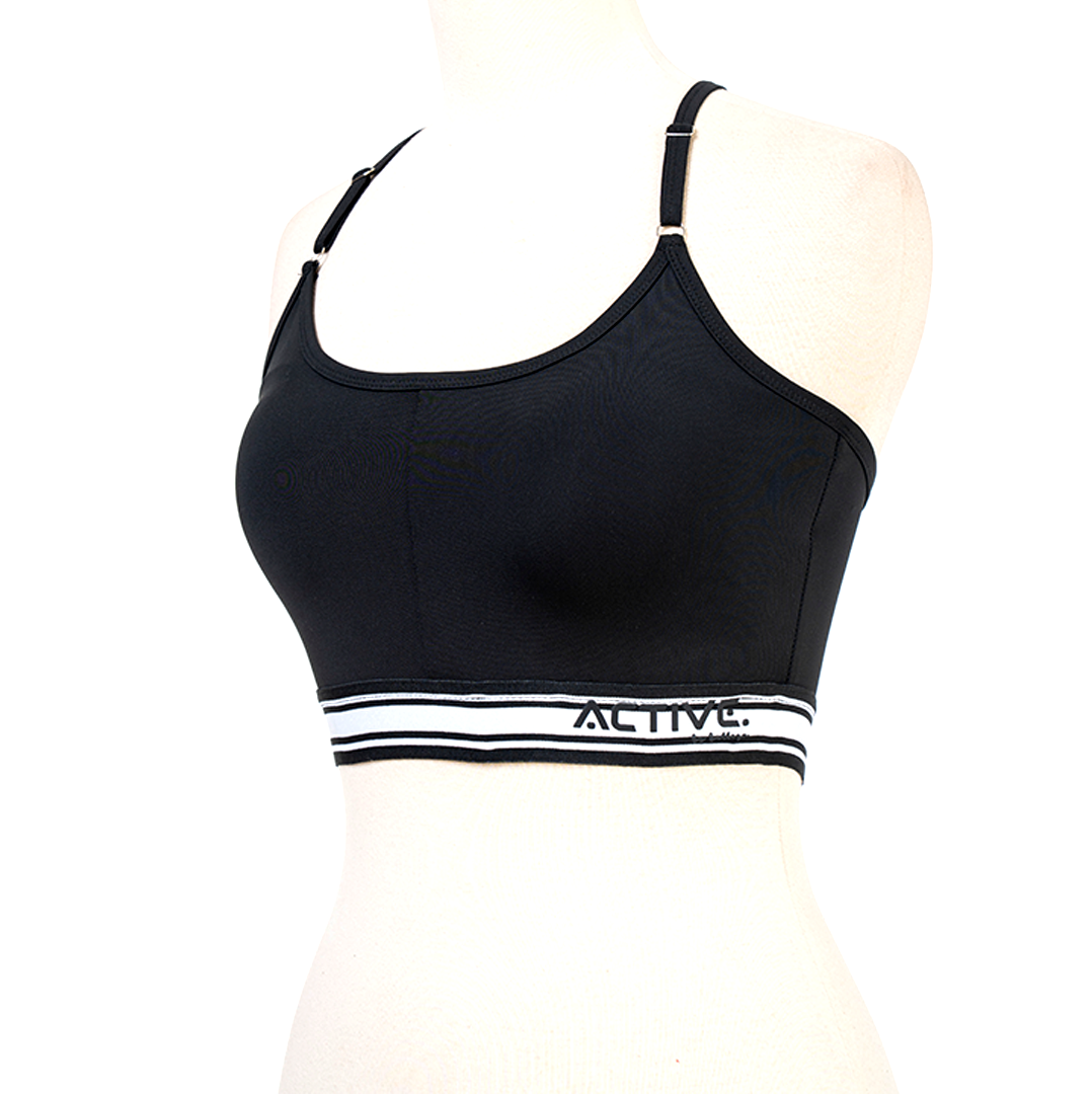 BELLEZA SPORTS BRA SB-005 YELLOW / XL - MamasJan Lingerie
