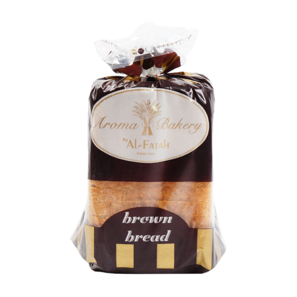 AROMA BROWN BREAD SMALL 60% BRAN Default Title - MamasJan Grocery