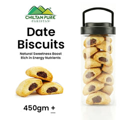 Date Biscuit Cookies / Made With Organic Desi Butter, Bakery Biscuit