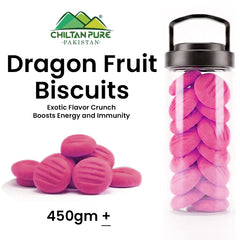 Dragon Fruit Biscuit Cookies / Made With Organic Desi Butter, Bakery Biscuit