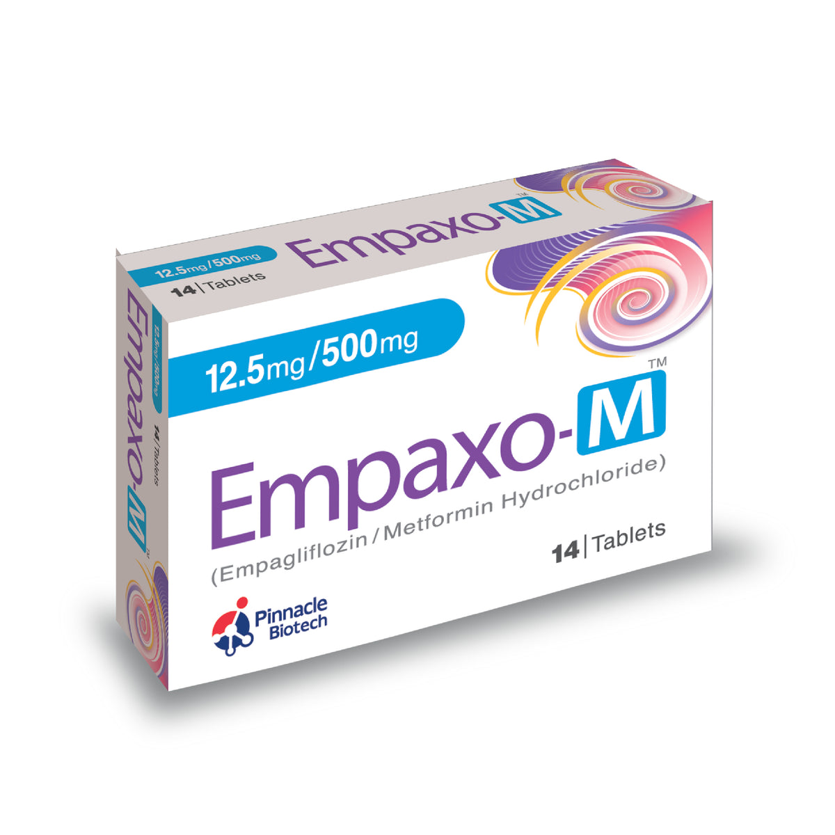 Empaxo-M Tablets 12.5mg/500mg (1 Box = 2 Strips) (1 Strip = 7 Tablets)