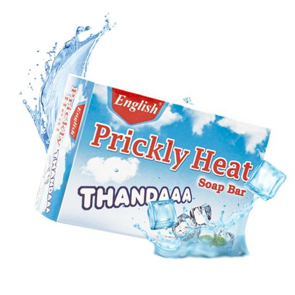 English Prickly Heat Thanda Soap Bar