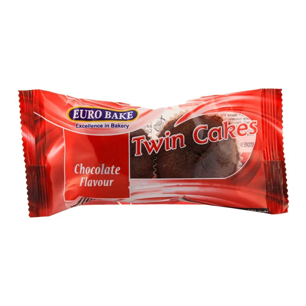 EURO BAKE TWIN CAKES CHOCOLATE FLAVOUR 30 GM Default Title - MamasJan Grocery