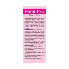 Femi Pro Syrup