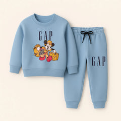 TRACK SUIT 2 PIECE1-4 YEARS SWEAT SHIRT + PAJAMA Default Title - MamasJan KidsWear