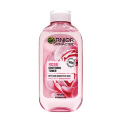 Garniers Skinactive Rose Soothing Toner Vegan Bottle 200Ml