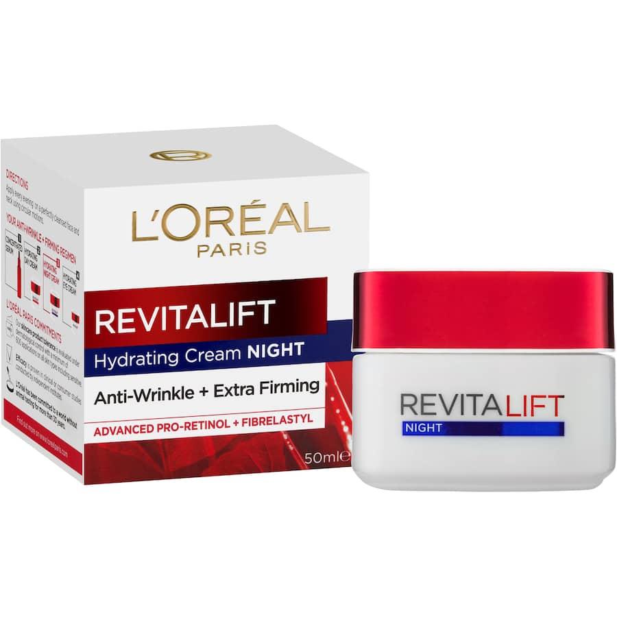 Loreal Cream Revitalift Multi Lift Night Jar 50Ml