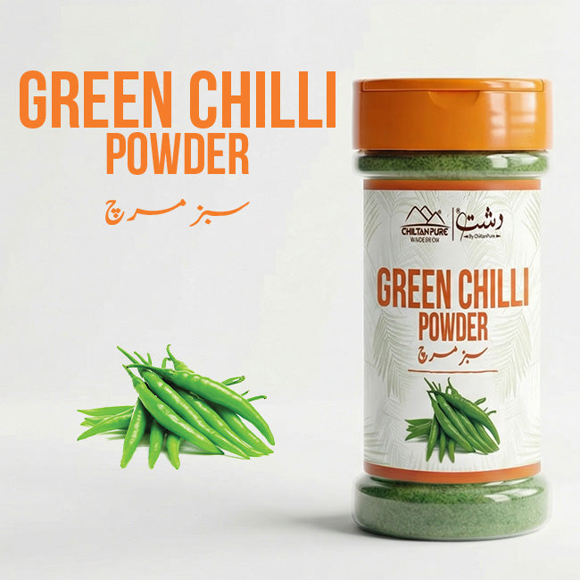 Green Chili Powder - Bold Heat & Natural Taste