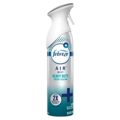 Febreze Heavy Duty Air Freshener Spray Crisp Clean 185Ml