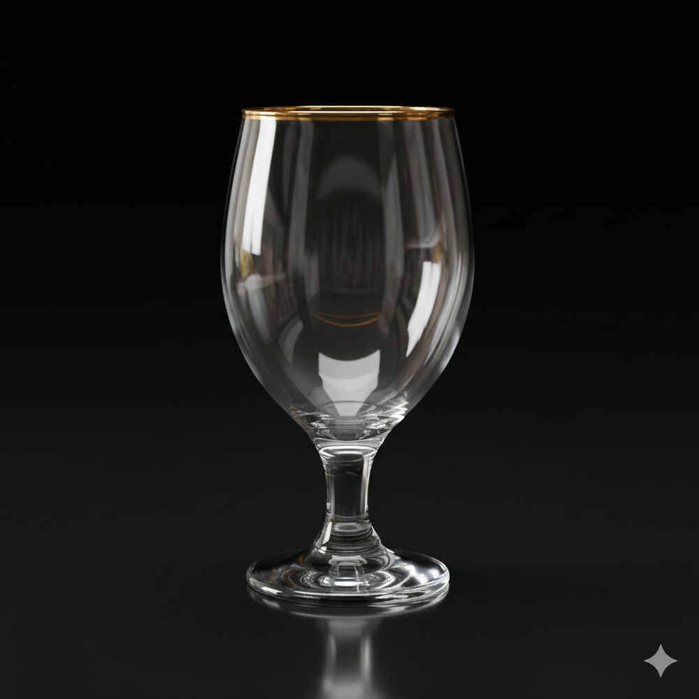 GLASS PSB BISTRO GOLD 44417-40 (Pack 6) Default Title - MamasJan Crockery