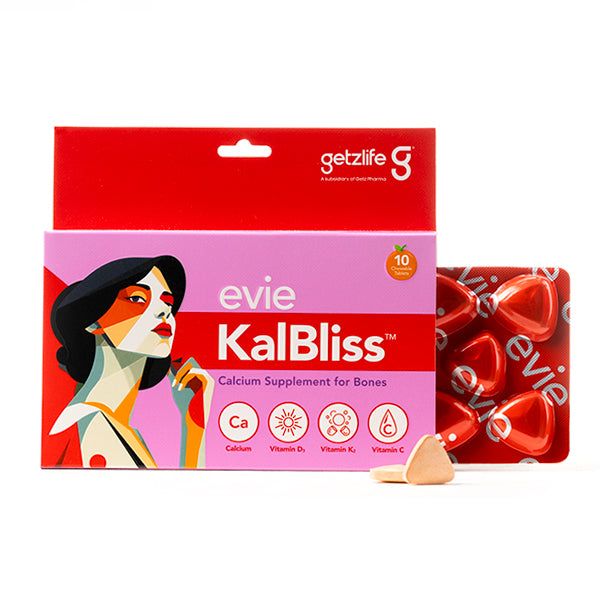 Evie KalBliss Chewable Sugar Free Tablets (1 Box = 10 Tablets)